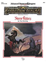 Forgotten Realms: Storm Riders FRA1 9281 No Map *READ